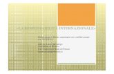 «LA RESPONSABILITÀ INTERNAZIONALE» - unife.it · responsabilità internazionale di Stati e organizzazioni:-Draft Articles on the Responsibility of States for Internationally Wrongful