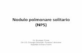 Nodulo polmonare solitario (NPS) · Nodulo polmonare solitario (NPS) Dr. Giuseppe Tirone Dir U.O. Chirurgia Generale –Toracica 1 divisione Ospedale S.Chiara Trento