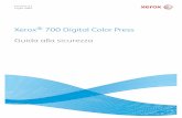 Xerox 700 Digital Color Press Guida alla sicurezzadownload.support.xerox.com/pub/docs/XRIP_700DCP_FF_Splash/userdocs/... · Administration (FDA) degli Stati Uniti per i prodotti laser.