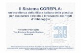 Il Sistema COREPLA - ippr.it · un’eccellenza della filiera italiana della plastica per assicurare il riciclo e il recupero dei rifiuti d’imballaggio Riccardo Passigato Vice-Direttore