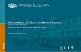 Questioni di Economia e Finanza - Banca d'Italia · cui è stata sottratta il debito pubblico passa da 19.100 a 112.200 euro (a prezzi 2010), con una crescita media annua del 4 per