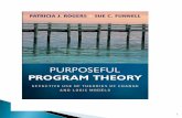 Program theory; - Dipartimento Rismes · La logica può essere quindi utilizzata come procedura di analisi nella prospettiva di ... variabili connesse (non fermandosi alla relazione