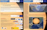 TRANSITO DI VENERE 5–6 GIUGNO 2012 IL FENOMENO … · Il settimo programma quadro dell'Unione europea (EU, FP7/2007-2013, INFRASTRUCTURES-2011-2, INFRA-2011-1.2.1: ... pianeti del