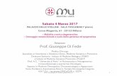 Prof. Giuseppe Di Fede 1 - medicinaunica.commedicinaunica.com/wp-content/uploads/2017/03/DI-FEDE-4-MARZO-pdf... · DNA e della cromatina che ... E’ una regolazione epigenetica del