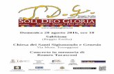 Domenica 28 agosto 2016, ore 18 Sabbione · repertorio del pieno Rinascimento ed è impegnato in un progetto ... insieme all’ Ensemble Palma Choralis di Cremona e all’interno