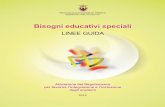 LINEE GUIDA vers 5 aprile 2012 · provincia autonoma di trento dipartimento della conoscenza bisogni educativi speciali - bes - linee guida attuazione del regolamento per favorire
