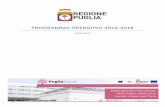 PROGRAMMA OPERATIVO 2016-2018 - aforp.org · Programma Operativo 2013 - 2015 ... comma 180 della legge 311/2004. Pertanto la Regione Puglia, ... consultori familiari, ...