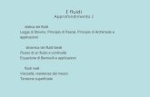 Meccanica - Capitolo 14 - fisica.unipv.itfisica.unipv.it/Geddo/Corso/Ese7Fap.pdf · I fluidi Approfondimento I statica dei fluidi Legge di Stevino, Principio di Pascal, Principio