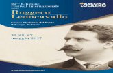 Leoncavallo A5 2017 - ti.ch .Soprano - Anna Pirozzi Tenore - M Marco Berti Baritono - M Franco