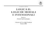 GIANFRANCO B LOGICA II: LOGICHE MODALI E .2.1. Spiegazione dei termini fondamentali ... nomenologia