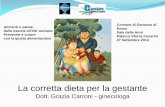 Comune di Genzano di Alimenti e salute, dalla nascita all ...cosips.it/wp-content/uploads/2014/09/3-relazione-carroni.pdf · La corretta alimentazione in gravidanza, ... Dose giornaliera