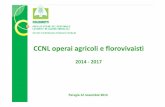 CCNL operai agricoli e florovivaisti - ONT Organizzazione ... · peculiari esigenze di organizzazione del lavoro, i contratti provinciali possono prevedereparticolarimodalitàapplicativedell’orariodilavoro.