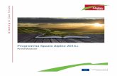 Programma Spazio Alpino 2014+ - regione.fvg.it · Il documento fa riferimento ad una ... • Italia: Lombardia ... L’area alpina è caratterizzata da un potenziale signiﬁcativo