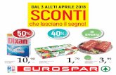 DAL 3 ALL’11 APRILE 2018 SCONTI - s3-eu-west … · CASTEL BOLOGNESE (RA) Via Contoli, 50 - RIMINI Via Parigi, 10 - Via Parini, 2 (ang. via Gravina) - Via Covignano, 117/A - OSPEDALETTO