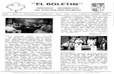 EL BOLETIN'' - giulianodalmato.com · ·iportata dal Messaggero di S. Antonio, ed altri iiscorsi e relazioni fatti in piu occasioni dai .rari ... NOTIZIE LIETE-Congratulazioni dal