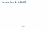 Manuale d'uso del Nokia E72 - nds1.webapps.microsoft.comnds1.webapps.microsoft.com/phones/files/guides/Nokia_E72_UG_it.pdf · La disponibilità di prodotti, applicazioni e servizi