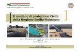 Il modello di protezione Civile della Regione Emilia ... Protezione Civile Emilia... · Territoriale (STB, CB, AIPO) Centro Funzionale SDSB SGSS Province UTG Comuni Cittadini. ...