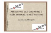 Riflessioni sull’affettività e sulla sessualità nell ... · Riflessioni sull’affettività e sulla sessualità nell’autismo Antonella Margaria. ... Difficoltà a condividere