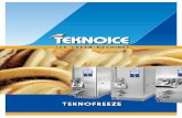 TEKNOFREEZE - teknoice.com · - valvola manuale per la regolazione della pressione del gelato nel ... - controllo dei parametri ... - manometro che indica la pressione del gelato