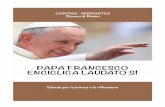 PAPA FRANCESCO ENCICLICA LAUDATO SÌ - caritas.rimini.it · La Laudato sì di Papa Francesco sulla cura della casa comune è la prima enciclica “verde” del magistero della Chiesa