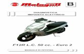 F12R L.C. 50 cc. - Euro 2 - malaguti.ch Phantom F12 R LC... · • Altre eventuali informazioni possono essere dedotte dal Manuale di Officina della “Ciclistica”, dal manuale