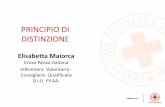 PRINCIPIO DI DISTINZIONE - Croce Rossa Italiana | Comitato ... Elisabetta Maiorca Croce Rossa Italiana