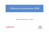 Il Bilancio di previsione 2018 - comune.genova.it · Le pagine seguenti contengono una sintesi dei dati del Bilancio di previsione 2018-2020 approvato dal Consiglio Comunale il 1