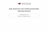 BILANCIO DI PREVISIONE 2018/2020 - comune.ancona.gov.it · INTRODUZIONE AL BILANCIO DI PREVISIONE 2018/2020 ... L'importo assegnato al Comune di Ancona, a titolo di fondo di solidarietà
