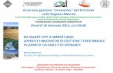 Verso una gestione “innovativa” del Territorio nella Regione … 02_Ancona Def... · 2015-04-10 · Verso una gestione “innovativa” del Territorio ... ruolo e potenzialità