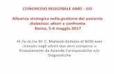 CONGRESSO REGIONALE AMD - aemmedi.itaemmedi.it/wp-content/uploads/2017/01/02_Matteoli.pdf · 2. correggere l’equilibrio idroelettrolitico 3. correggere l’acidosi metabolica 4.