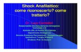 Shock Anafilattico: come riconoscerlo? come trattarlo? · J. Parrillo. fisiopatologia • sono efficaci nel ridurre gli effetti ... - arresto cardiaco - alterazioni del ritmo 152