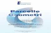 Parcelle Geometri - Studio Incorvaia 2 marzo 1949, n. 143 “Approvazione della tariffa professionale degli ingegneri ed architetti”, art. 14 A/V. Circolare del P.G.R. Piemonte n.