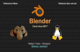 Corsi Linux 2017 - slides.poul.org · Corsi Linux 2017. Storia del progetto 1995. Ton Roosendaal di NeoGeo studio fonda NaN per sviluppare Blender a partire dai loro 3d tool in-house.