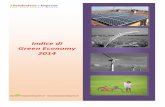 Indice di Green Economy 2012 · info @ fondazioneimpresa.it - Indice di Green Economy 2014 . ... 1 2013 Terna % di energia elettrica da fonti rinnovabili su produzione totale + 2