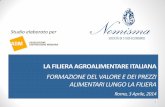 LA FILIERA AGROALIMENTARE ITALIANA - AgroNotizie · filiera agroalimentare, intrattengono con essa relazioni che incidono ... Fase produttiva Fase distributiva e commerciale ... *
