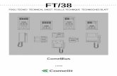 FOGLI TECNICI TECHNICAL SHEET FEUILLE TECHNIQUE ...pro.comelitgroup.com/files_cms/14-manuali/file/FT_38.pdf · FOGLI TECNICI TECHNICAL SHEET FEUILLE TECHNIQUE TECHNISCHES BLATT FT/38