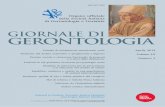 GIORNALE DI GERONTOLOGIA - Journal of Gerontology and ... · Luigi Fontana (Roma) Claudio Franceschi (Bologna) ... Stefano Volpato (Ferrara) Mauro Zamboni ... G. Piastra, M. Ferrari