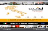 QUID 2012: Agenda Conferenze - Istituto Poligrafico e Zecca … · Direttore Innovazione e Ricerca nei Servizi alla Vita ed alla Salute Ospedale San Raffaele QUID “Made in Italy