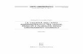 DIRITTO AMMINISTRATIVO - · PDF fileelemento essenziale del provvedimento amministrativo tra carenza di potere e mancanza di causa dell’atto amministrativo. — 10. I vizi d’annullabilità