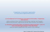 La Conciliazione fra Formazione e Innovazione Informatica ... · Il gruppo di lavoro del Progetto ... n. 2526 BANCA DATI BP-CSM ... con la collaborazione del CISIA di Bari per la