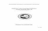 Rapporto sulla Campagna Antartica Estate Australe 1997-98 · Area Tematica 1a Evoluzione Geologica del Continente ... Progetto 2b.2.1 Formazione e diffusione delle acque di fondo