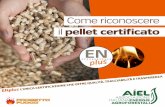 Come riconoscere il pellet certificato - Antonelli srl ... · che garantiscono di mantenere inalterata la qualità del pellet durante il trasporto e lo ... • In Italia, per la produzione