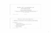 Indici di variabilit  ed eterogeneit  - .â€¢ Lâ€™uso congiunto di indici di posizione ed indici
