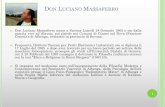 Don Luciano Massaferro del comitato.pdf · Don Luciano Massaferro nasce a Savona Lunedì 18 Gennaio 1965 e sin dalla nascita vive ad Alassio, poi risiede nei Comuni di Cisano sul