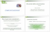 Non si può non comunicare - Arezzo Multiserviziarezzomultiservizi.it/allegati_trasparenza_sgsl/comunicazione.pdf · La comunicazione è efficace e generativa. La comunicazione ...