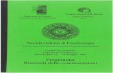 Dipartimento di Scienze e - sifb.it 2003 - Booklet.pdf · Antonella Sgarbossa Istituto di Biofisica CNR, Pisa Paola Taroni Dipartimento di Fisica, Politecnico di Milano Segreteria