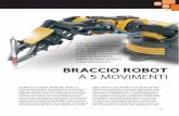 BRACCIO ROBOT A 5 MOVIMENTI - futuraelettronica.net · posizione; le sue “dita” prensili gli consentono, inoltre, di afferrare un oggetto, una volta posiziona- ... all’estremità