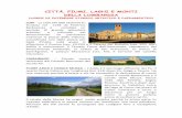 CITTÀ, FIUMI, LAGHI E MONTI DELLA LOMBARDIA · Sant'Agnese, il palazzo Mozzanica (sec. XV), il torrione del castello Visconteo. CAMAIRAGO – Piccolo centro dominato dal Castello