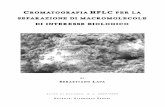 SEPARAZIONE DI MACRO MOLECOLE - chimica 2006.pdf  4.3 I tipi di cromatografia 14 4.3.1 Cromatografia