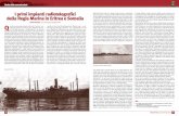 I primi impianti radiotelegrafici della Regia Marina in ... · La Regia Marina colse la portata della nuova scoperta, che avrebbe permesso collegamenti indipendenti da linee estere: